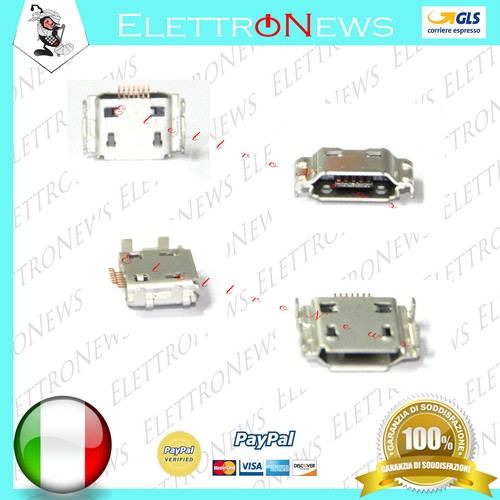 Connettore ricarica micro usb - micro,